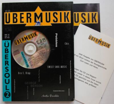 Übermusik Vol.2 Rare 1989 Mag + CD/Box Soul Special