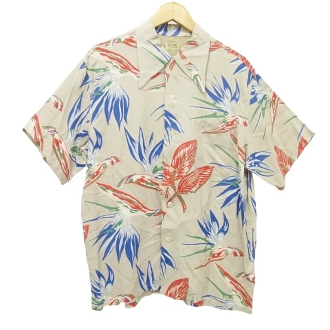 Toyo Enterprise Keoni of Hawaii Hawaiian Shirt Top with Pockets 