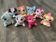 Sunny Days Entertainment Plush Cats Dogs Bears Panda Toy Lot 8 Stuffed Animal 6”