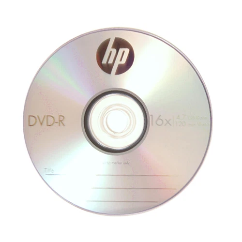 1200 HP Blank 16X DVD-R DVDR Branded Logo 4.7GB Media Disc 24x50pk - Image 3 of 4