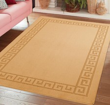 Large Washable Rugs Non Slip Kitchen Plain Bedroom Hall Floor Rug Mat Door Mats