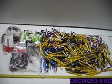 Qty  500: Mixed Lot Ink Pens. Assorted Ink Colors, Many Types.