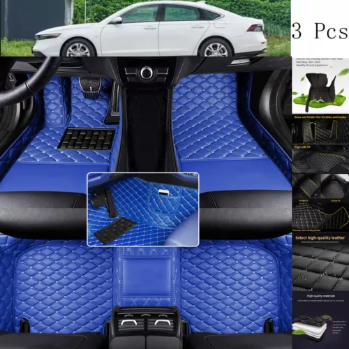 For Toyota Tacoma Ext Cab Car Floor Mats Leather Carpet Waterproof Cargo Liners - Bild 18 von 41