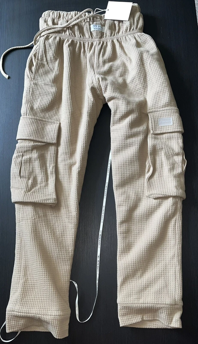 NWT My Mum Made It Quilted Pocket Sweatpants - SIZE S