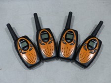 LOT OF 4 FLOUREON TWO WAY HAND HELD RADIO