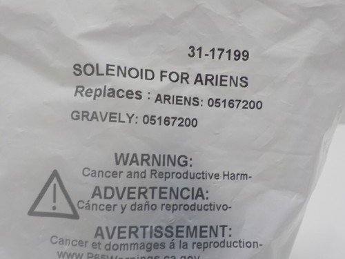 Solenoide rotativo 17199 reemplaza Ariens 05167200 / Gravely 05167200 - Imagen 3 de 3