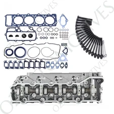 BRAND NEW 4M40T SOHC 8v FULLY ASSEMBLED CYLINDER HEAD + GASKET KIT + BOLTS SET