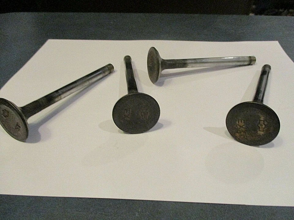 VÁLVULAS DE ESCAPE MG VINTAGE, MGA 56-61, CABEZAL 32.5, VÁSTAGO 8.73, LONGITUD 109.8 Foto 2 de 3