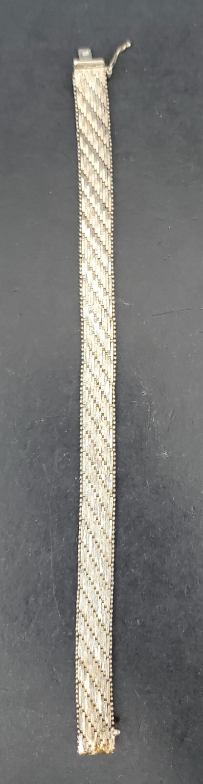 Five Vintage Solid Sterling Silver Bracelets, All… - image 18