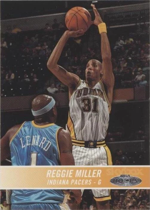 2004-05 NBA Hoops - Reggie Miller #63 - 1 of 2