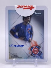 Ismael Mena 2021 Bowman Sterling Auto #BSPA-IM Chicago Cubs