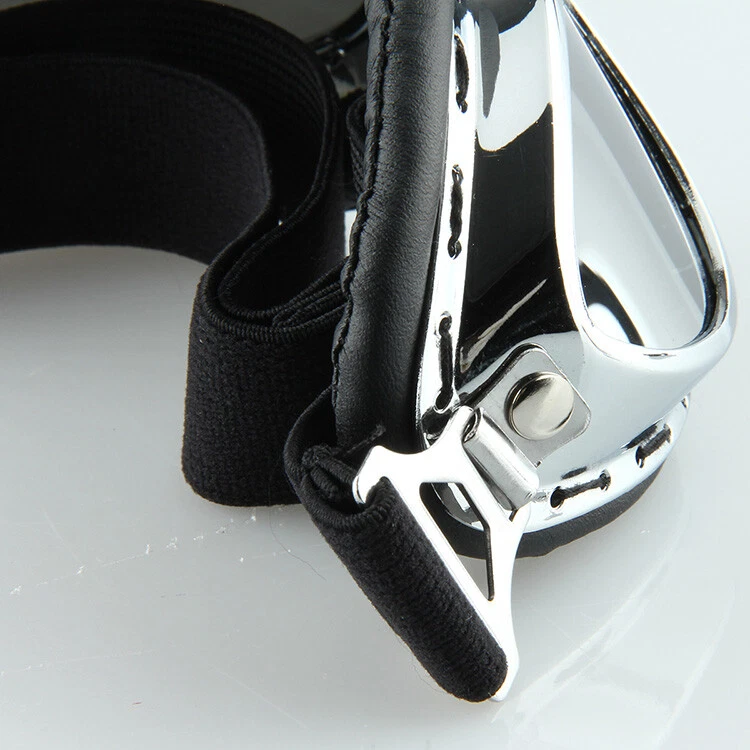 Motorcycle Ski Goggles Snowmobile Anti-UV Glasses Eyewear Scooter Outdoor Sports Foto 3 de 4