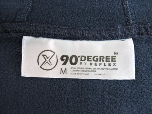 Sudadera con Capucha 90 Degree by Reflex Para Hombre Mediana Cremallera Completa Nueva con Etiquetas - Imagen 13 de 15