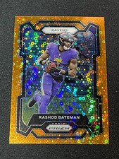 2023 Panini Prizm RASHOD BATEMAN Baltimore Ravens #20 Orange Disco - MINT!