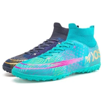 MARKENLOS Herren Fußballschuhe AG Stollen Nocken Fussball Stiefel Outdoor Indoor Snea EN