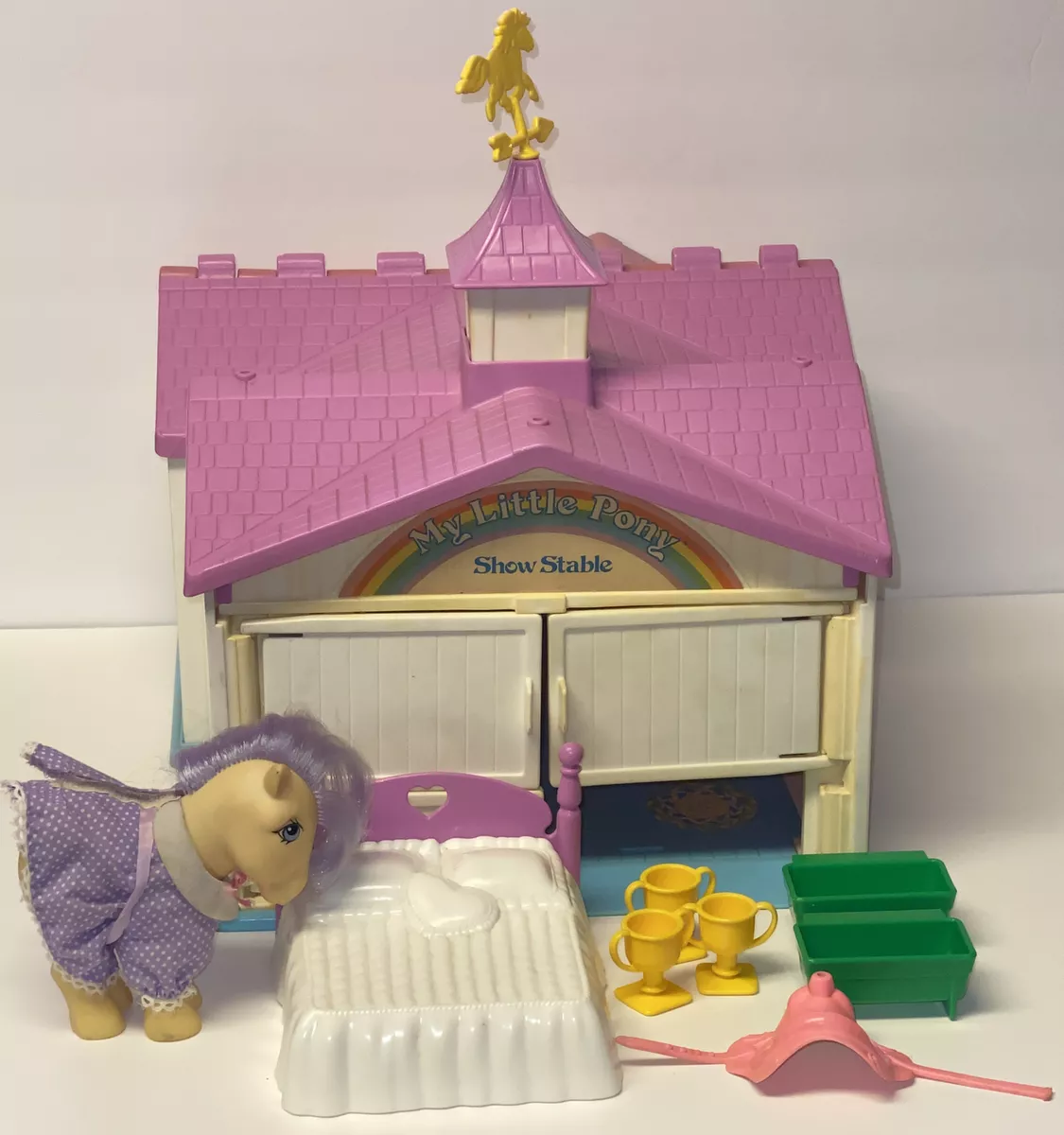 Pony stable playset cheap