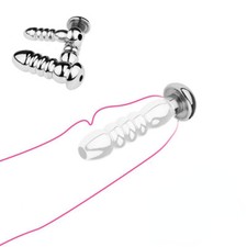 Hollow Stainless Steel for Male Tube Urethral Stretching Dilator Expander Plug