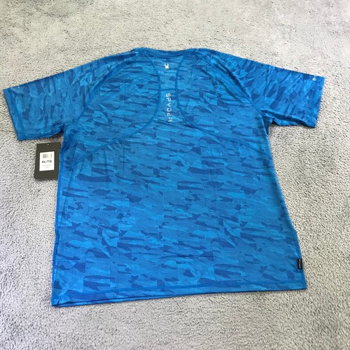 Spyder Shirt Mens Extra Large Swim Rash Guard Shirt Camo UPF 30 Surf Hiking - Picture 11 of 12