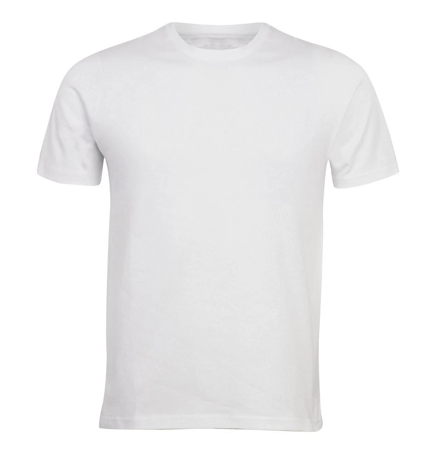 T SHIRT MAGLIETTA BIANCA GIROCOLLO UOMO MEZZA MANICA INTIMO
