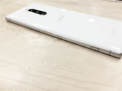 SONY 802SO Xperia 1 White Unlocked 64 GB nano SIM 6.5 inch H167 x