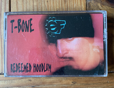 T-Bone Redeemed Hoodlum (Cassette) Classic Christian Rap - Fast Shipping