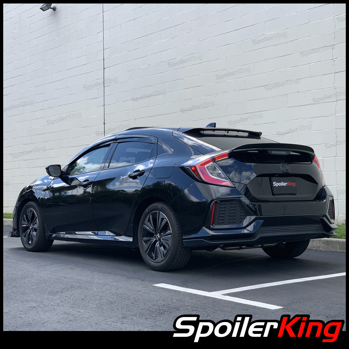 Trunk Spoiler DUCKBILL Fits: Honda Civic Hatchback FK7 2017