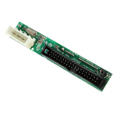 2Pcs 7+15P Female SATA SSD HDD Hard Drive to IDE 3.5" 40P Male Converter Adapter - Picture 4 of 12