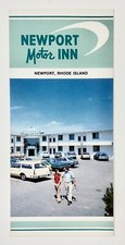 1979 Newport Motor Inn Rhode Island Roadside Motel Vintage Travel Brochure RI