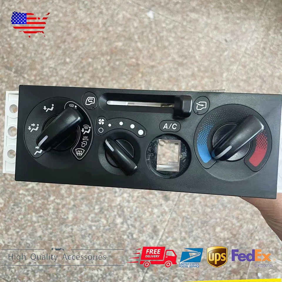 Unidad de interruptor de panel de control de clima calentador AC 8980373651 para ISUZU NPR NQR NRR Foto 3 de 4