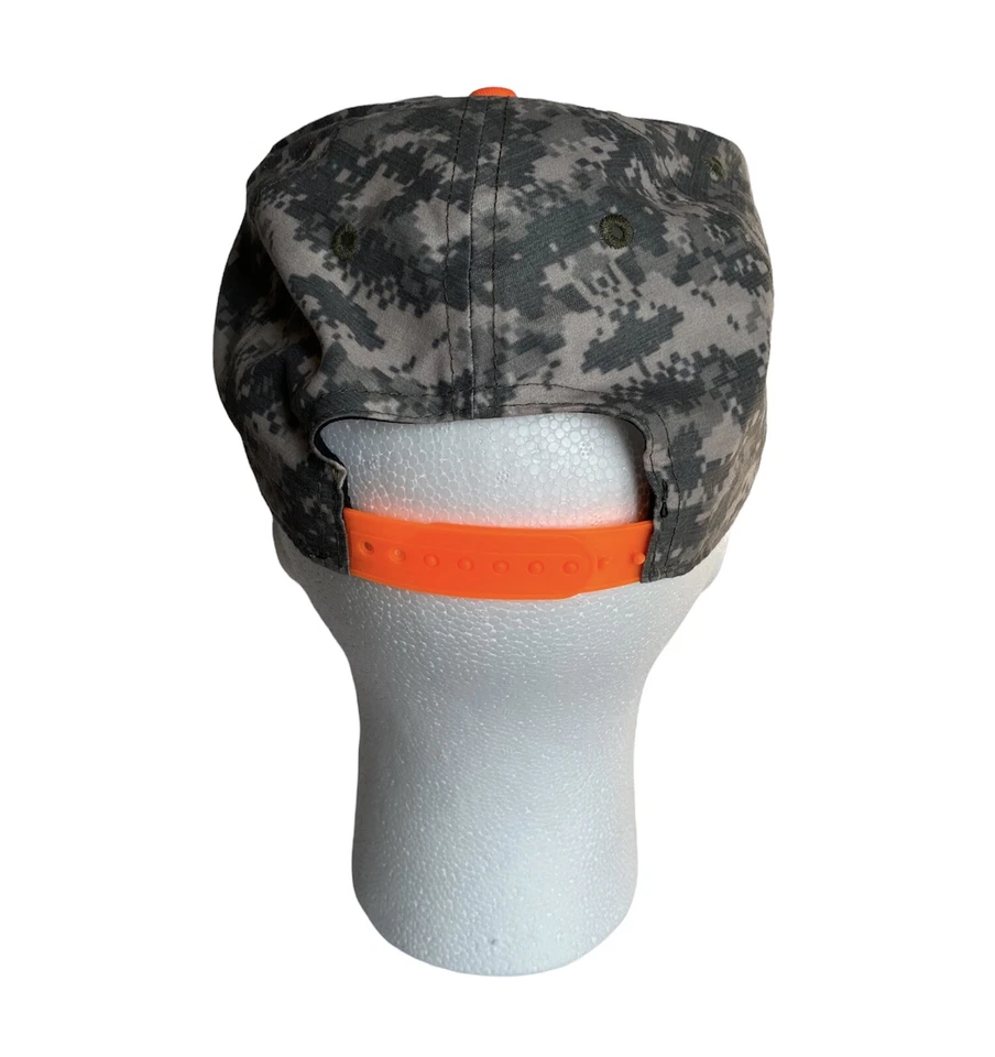 Superman DC Comics Hunter Naranja Camuflaje Juvenil OSFM Gorra Ajustable Plana Facturada Foto 4 de 4