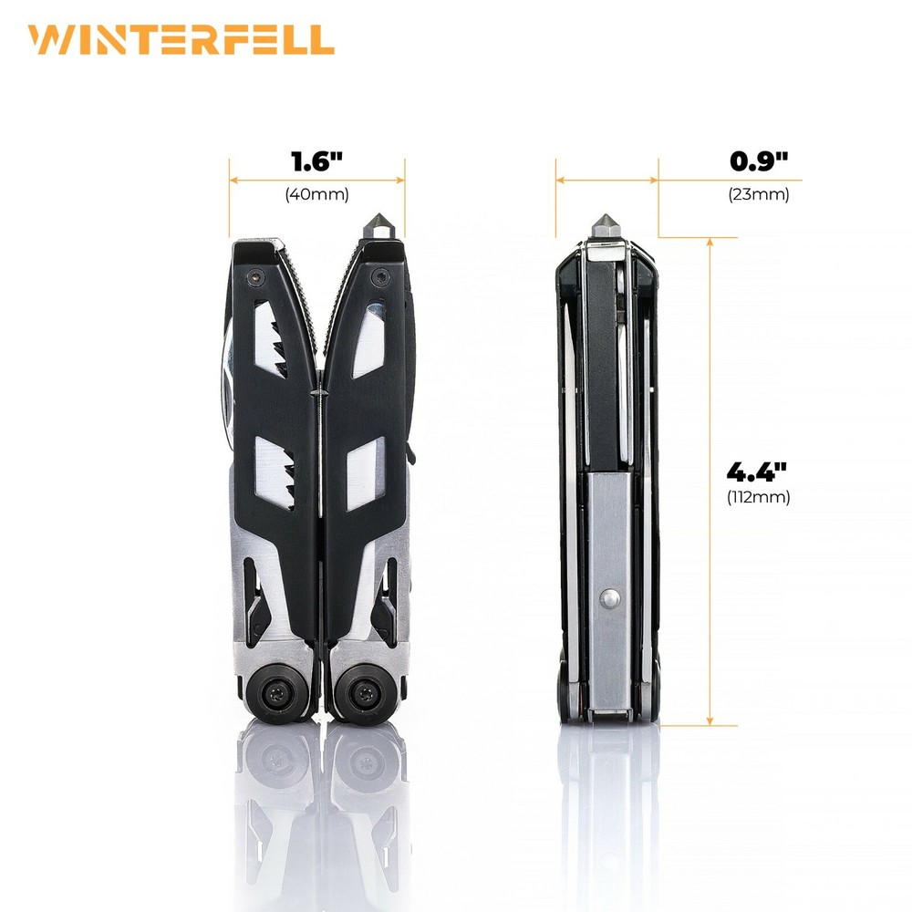 Multi Tool Knife Pliers Saw Survival Kit