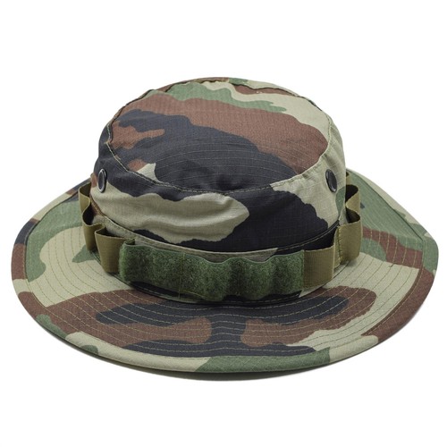 TACGEAR Brand Boonie hat Belgian Military style jigsaw camo ripstop wide brim