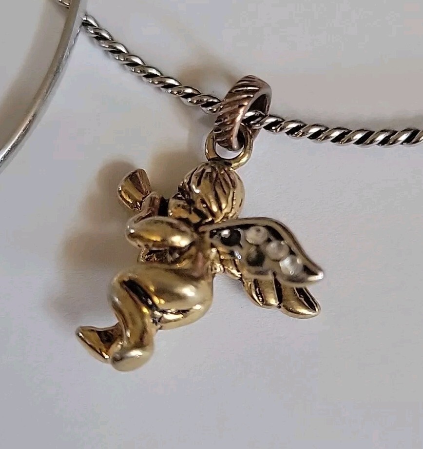 Juicy Couture 3 Stackable Bangle Bracelets Mother… - image 9