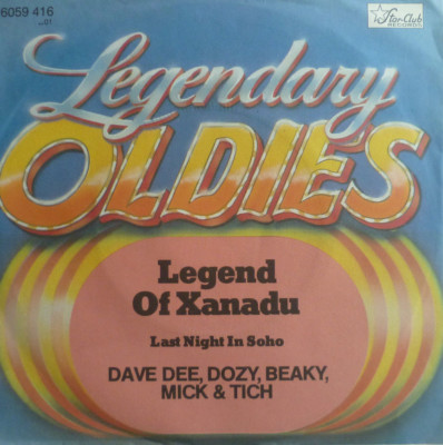 7'' 60s MINT-! DAVE DEE DOZY BEAKY MICK & TICH : Xanadu + Last Night In Soho
