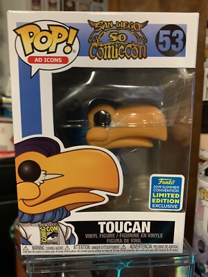 Toucan SDCC 2019 50th Anniversary Funko Pop #53 | eBay