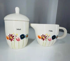 Rae Dunn Artisan Cream Sugar Set, Multi