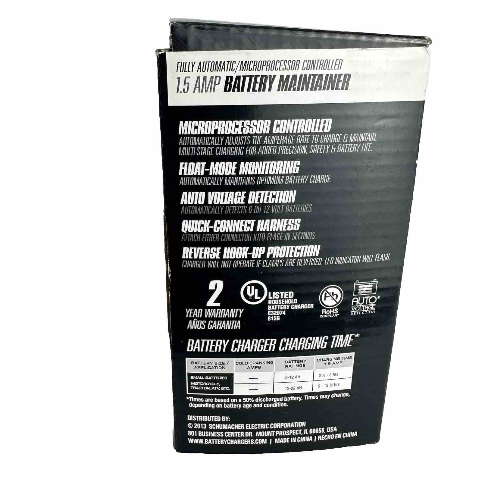 Schumacher 6v / 12v Speed Charge Car Mower Motorcycle Battery Charger