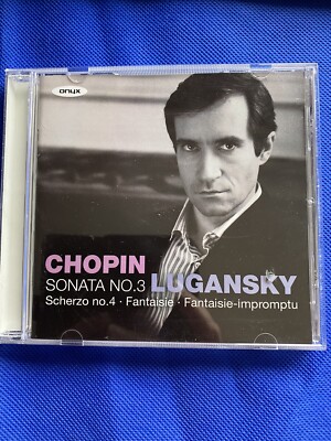 NEW Chopin: Sonata No. 3; Scherzo No. 4 by Nikolai Lugansky (CD, 2010)