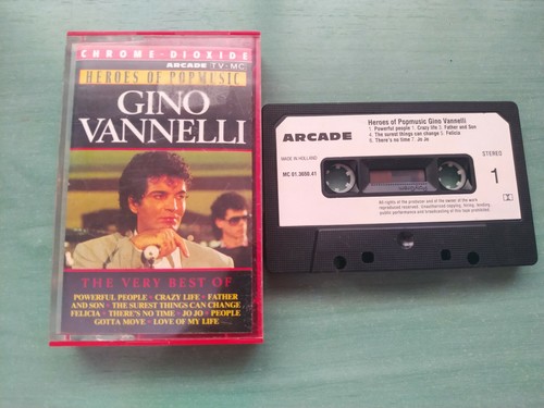 Gino Vannelli the Very Best Of Arcade - Cinta Cassette - 第 1/3 張圖片