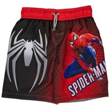 SPIDER-MAN GAMERVERSE Swim Trunks UPF-50 Bathing Suit Toddler's Size 4T NWT 25