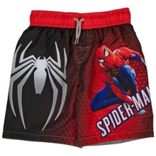 SPIDER-MAN GAMERVERSE Swim Trunks UPF-50+ Bathing Suit Toddler's Size 4T NWT $25