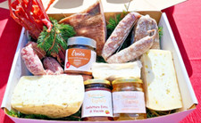 Cesto Natalizio Gastronomico Gourmet Prodotti Tipici Km0 Strenna Idea Regalo Box