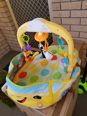 Fisher Price 3 In 1 Convertible Car Mat For Baby Toys Indoor