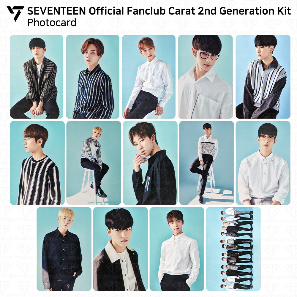 SEVENTEEN OFFICIAL FANCLUB CARAT トレカ|タレントグッズ SEVENTEEN OFFICIAL FANCLUB CARAT トレカ|タレントグッズ