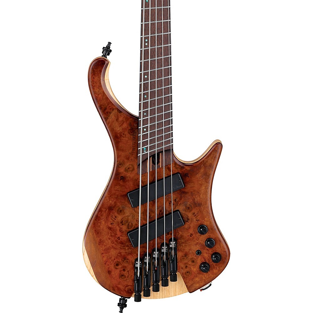 Ibanez EHB1265MS - 5-Струнный многогранный эргономичный бас без головки Mocha Low Gloss