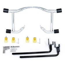 Saddlebags Guards Crash Rails Bars For Harley Touring Road Street Glides 14-25