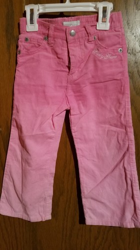 Preowned pink & white Guess 2pc toddler girl outfit size 24 moa - Picture 3 of 3
