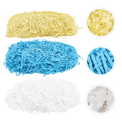 3 Packs Geschenk Verpackung Shred Füllstoff Crinkle Verpackung Papier
