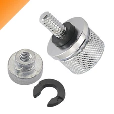 CNC Aluminum Rear Seat Bolt Screw Nut For Harley Touring Street Glide 1986-2024