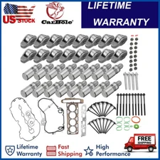 2.4L Engine Rocker Arm & Valve Lifter Kit &Head Gasket Set For GMC Terrain Chevy